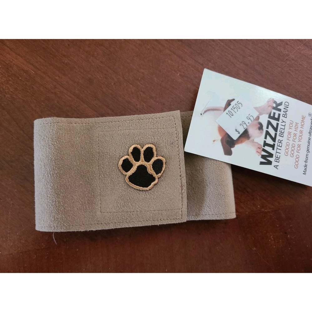 Wizzer (Belly Band) Susan Lanci XS NWT Ultrasuede Made In USA